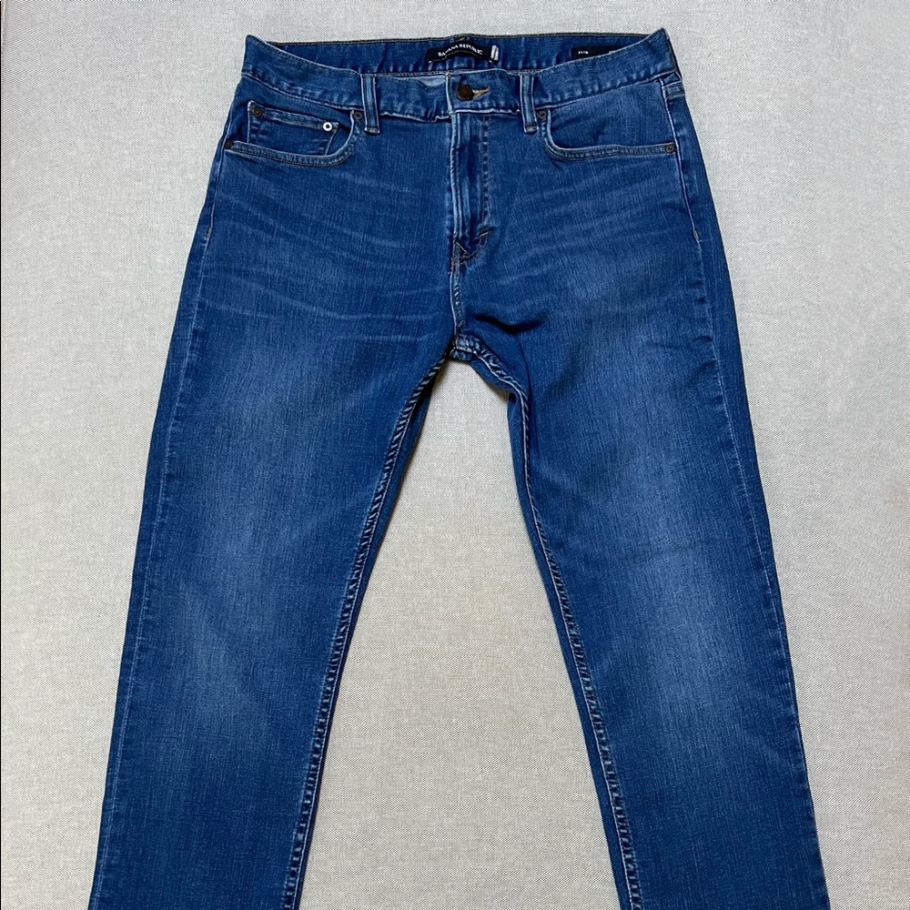 Men’s Banana Republic RMD Slim Fit Blue Jeans
